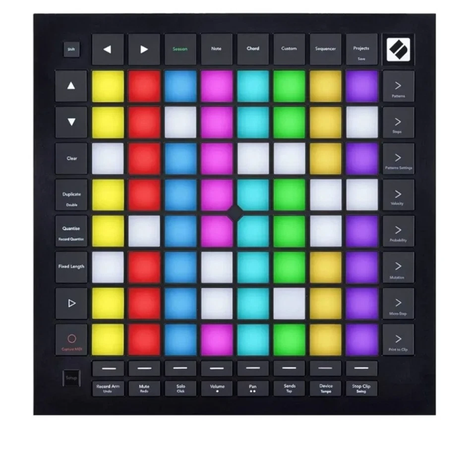 Novation Launchpad Pro MK3 with Over-Ear Headphones and Knox 3.0 4 Port USB Hub - Image 2 of 3