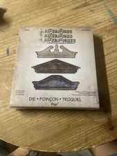 TIM HOLTZ Sizzix **PEDIMENTI** Die BIGZ 658557 Alterazioni Vintage Scrapbook