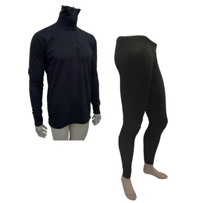Forsvaret ID Unterziehkombi Funktionswäsche Hose+Langarm Zipper Turtle Neck 3XL