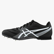 NWOT Asics Men's Hyper MD 6 Track  Field Shoes Sneakers, Black White, Sz 7