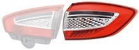 Ford Mondeo IV RüCkleuchte AußEnbereich LED Links 07-14 OEM Hella
