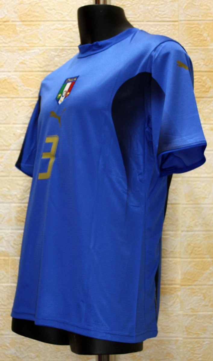 Italy national team FIFA WC 2006 soccer jersey Grosso #3 | eBay