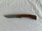 Beautiful Rare Buck Oak Custom Shop CKS 110 folding hunter knife original box — photo 3