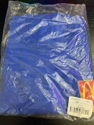 Travis Scott McDonald's Cactus Jack  Series III Tee Royal Blue Medium Authentic