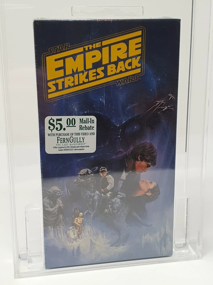 STAR WARS - The Empire strikes back VHS Video NEU sealed CBS Fox red IGS (No CGC - Bild 2 von 4