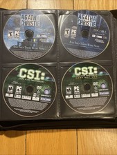 Pc Game Lot 60 Games Big fish games , Solitaire,CSI, Bejeweled,Mahjongg,Poker 