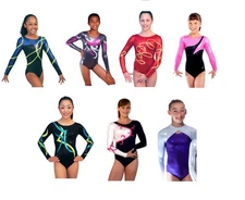 NEW! Child Large Clearance Gymnastics Competition Leotards - Many to choose from