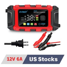 12v Smart Car Battery Charger Tender Maintainer Trickle 12 Volt Lifepo4 Repair 12v Smart Car Battery Charger Tender Maintainer Trickle 12 Volt Lifepo4 Repair