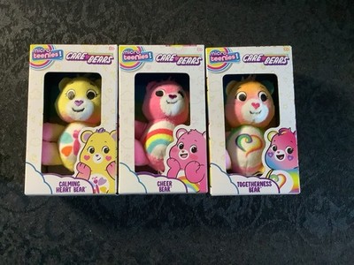 Care Bears Micro Teenies 3er Set Calming Heart Cheer & Togetherness Bear