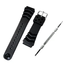 22mm SEIKO Diver Urethane Band DAL0BP Spring Bar Removal Simple Manual Set