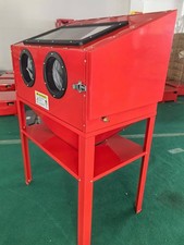 220L Sand Blasting -Cabinet Abrasive Bead Grit Blaster Sandblaster W/ LED Light