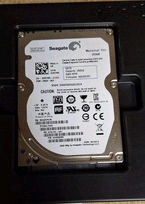 Seagate Momentus Thin 250GB Internal 5400RPM 2.5'' HDD SATA II Laptop Hard Drive