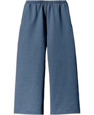 YGEBB Yeezy Gap Wide Leg Fleece Sweatpants Dark Blue - Men's Size Small