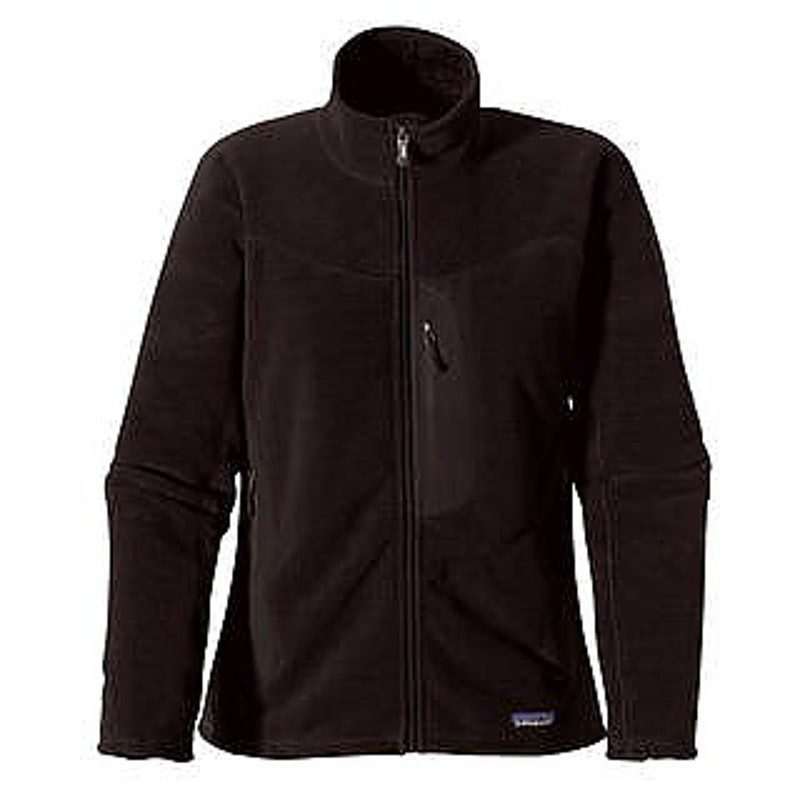 Patagonia Worn Wear Women's R3 Fleece Jacket in Black size Small