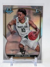 2022-23 Bowman Chrome U University Refractor 16 Adam Flagler - Baylor 1st