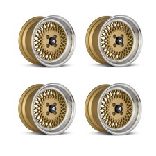 Enkei 465-580-4925gg Set Of 4 Gold Enkei92 15x8 Rims 4x100 25mm Offset
