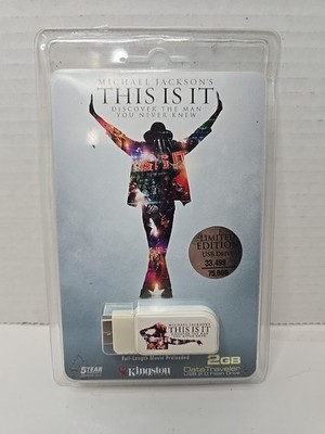 Michael Jackson's This Is It 2GB USB Full-Length Movie #33,499 of 75,000 New 