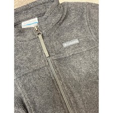 Columbia Kids Fleece Jacket Gray Full Zip 18 24 Months