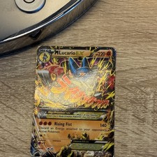 Pokémon TCG M Lucario EX 55/111 Furious Fists Ultra Rare Full Art Holo