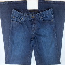 Calvin Klein Jeans Wide Leg 5PKT Trumpet Royal Blast 71100 Size 4