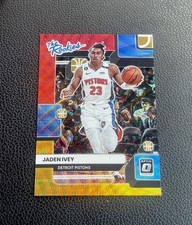 2022-23 Donruss Optic - The Rookies Jaden Ivey #5 Red & Gold Wave /99 (RC)