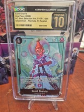 Saint Shalria One Piece TCG OP13-086 Pristine 10 CGC