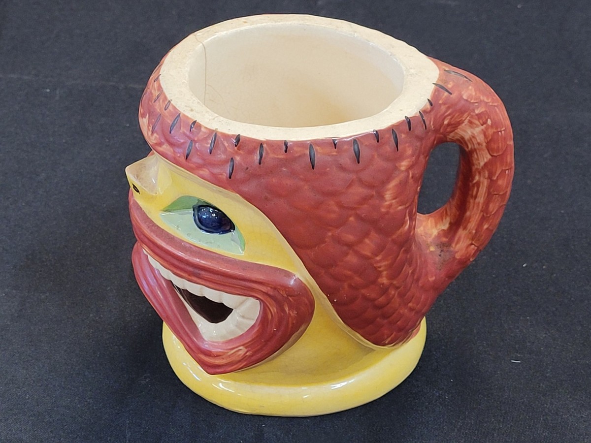 Steven Crane Vintage Luau Clown Tiki Mug - Rare - Please See 