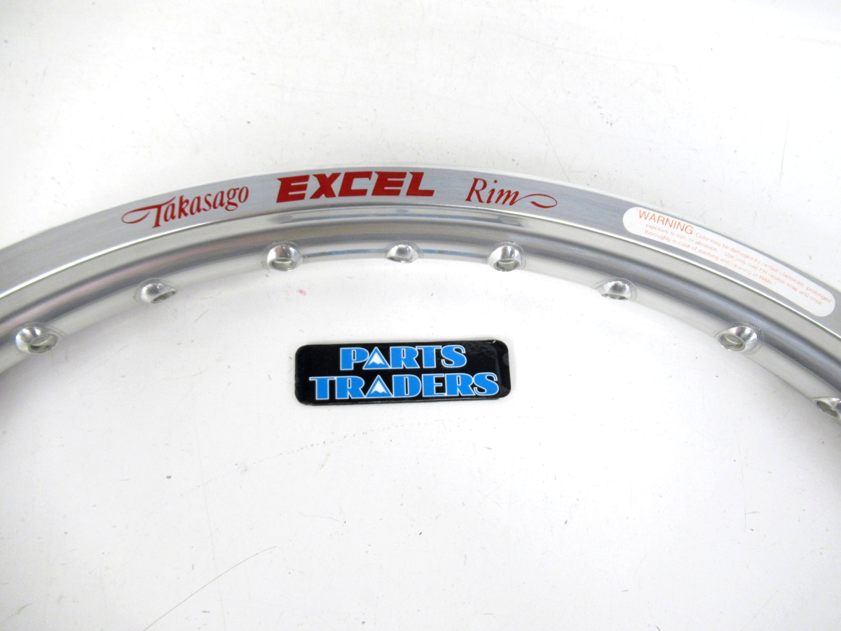 Excel Takasago Front Rim 21x1.60 Silver 36 Spoke Holes | eBay