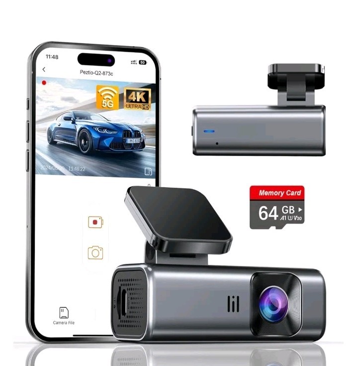 AZDOME M550 4K Dash Cam 3 Channel WiFi