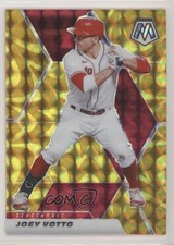 2021 Panini Mosaic Reactive Yellow Mosaic Prizm Joey Votto #48 0l3d