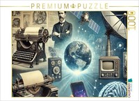 Calvendo Puzzle Communication And Media | 1000 Pieces, Finished Size 25.2 × 18.9