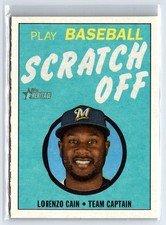 2019 Topps Heritage 1970 Topps Scratch-Offs #6 Lorenzo Cain