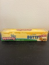 Squeezy Salted Butter Squeeze Ball Stress Reliever Yellow Non-Toxic 14 oz