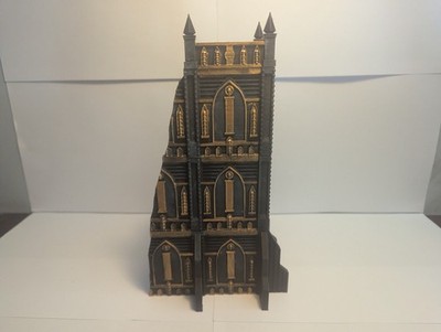 Dreistöckiges Imperial Ruins Grimdark Wargaming Sci-Fi Gelände 28 mm Maßstab