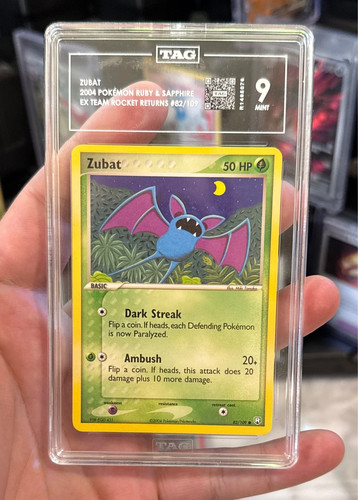 Zubat graded TAG 9 for sale on eBay
