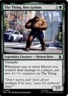 MTG : Marvel The Thing, Ben Grimm