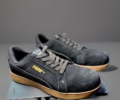 PUMA Safety Iconic Low Electrical Composite Toe Work  Mens 7.5 Black  640305