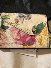 Bandolier iPhone 16 Pro Crossbody Ivory Floral Pattern NOT Max Phone Case    