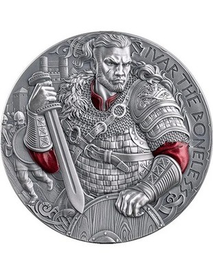 IVAR THE BONELESS The Way to Valhalla 2 Oz Silver Coin 2000 Francs Cameroon 2026