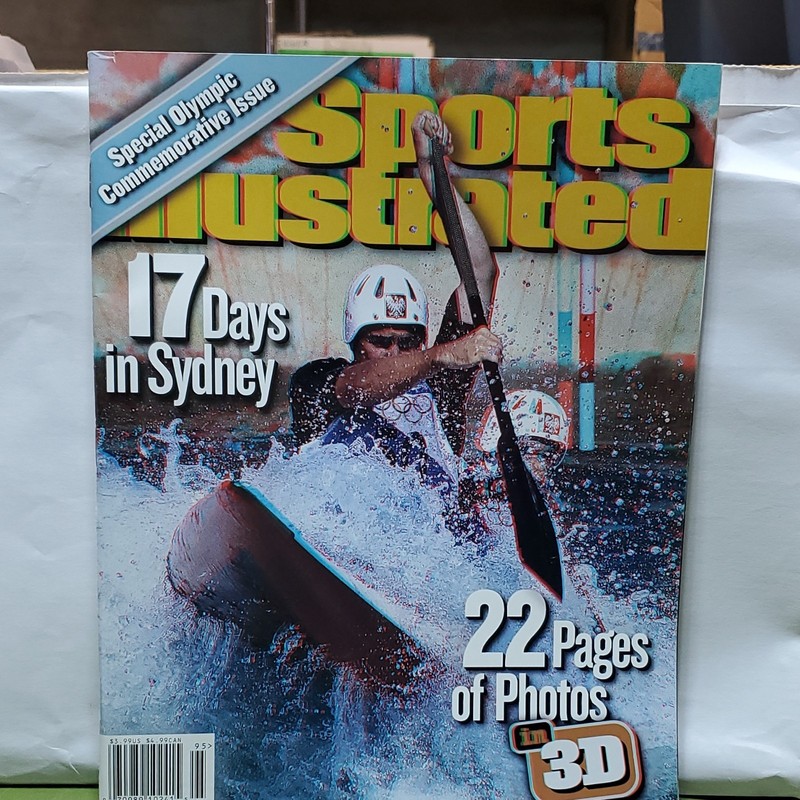 Sports Illustrated 2000 Special Edition Olympic Commemorative 3D Photos Sydney