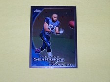 2010 TOPPS CHROME GOLDEN TATE VARIATION RC #C11 - SEATTLE SEAHAWKS / LIONS