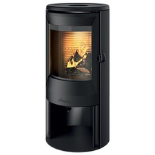 Invicta Neosen S Guss Kaminofen 8,8 kW Holzofen rund mit Zuluftstutzen Holzofen