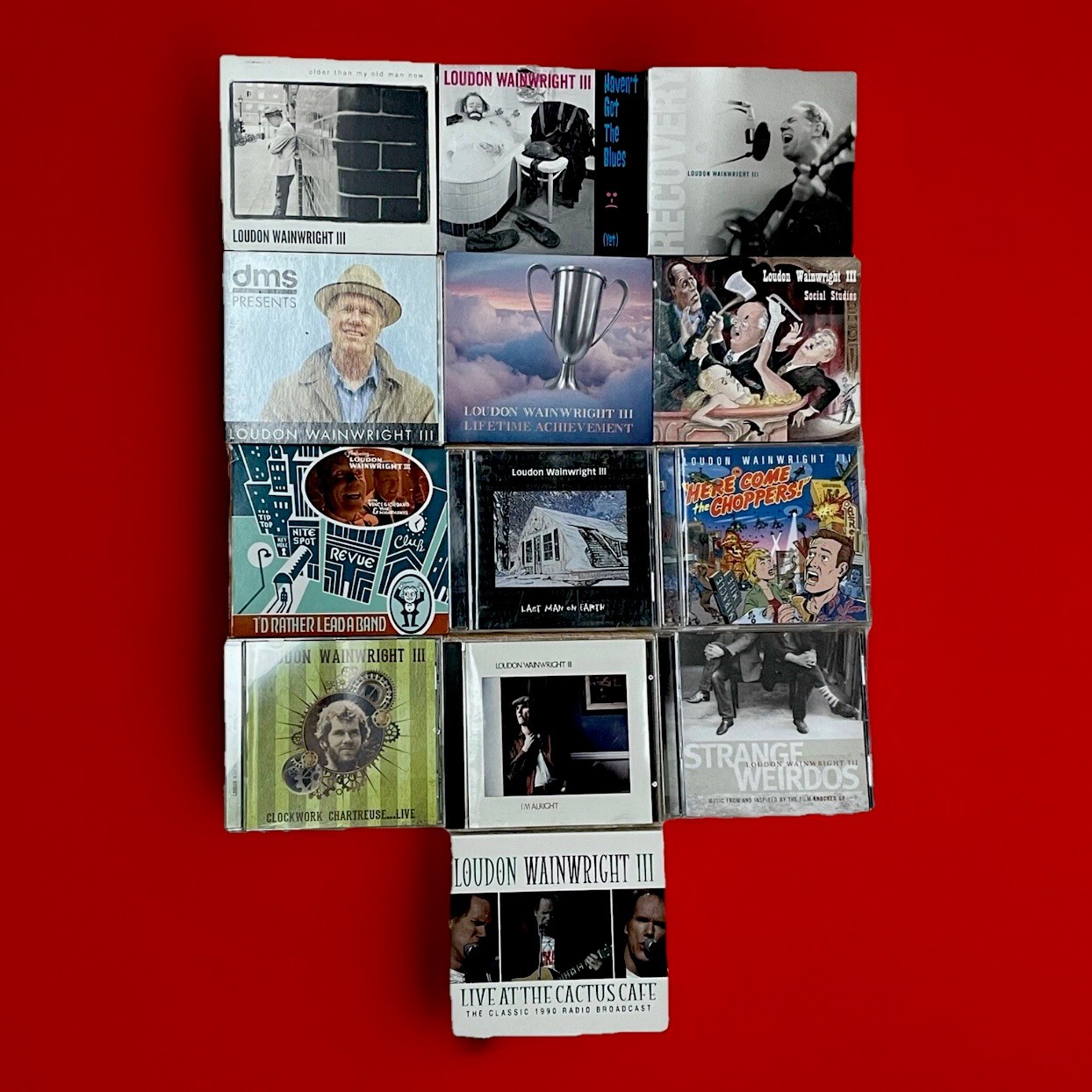 Loudon Wainwright III 18 CD Bundle. Big Library! (see Pics!) VG To Like New Cond