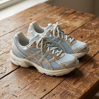 ASICS Gel-1130 Faded Denim Pure Silver 1203A609-401 Mens New