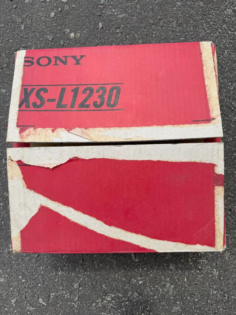 SONY XS-L1230 Xplodウーファー新品箱だけ開封済み2個セット SONY XS-L1230 Xplodウーファー新品箱だけ開封済み2個セット 【公式通販】