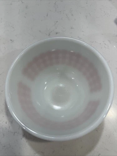 PYREX Vintage Orange Polka Dot Mixing Nesting Bowl 1.5 Pint 401 USA