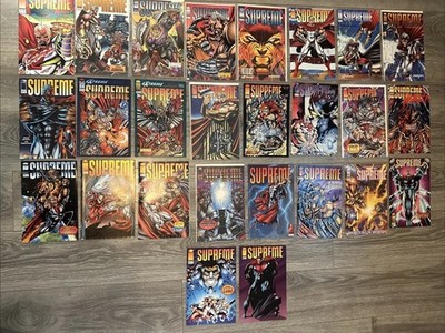 HUGE Supreme Comic LOT of 26 Image Comics 1992 Rob Liefeld