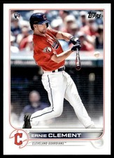 2022 Topps Ernie Clement Rookie Cleveland Guardians #71