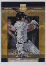 2023 Elite Extra Edition Retro 2002 Gold Prime Numbers 5/24 Brock Wilken 2g6