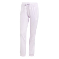 adidas Essentials 3Stripes Track Pants Womens Pink Casual Athletic Bottoms JD446